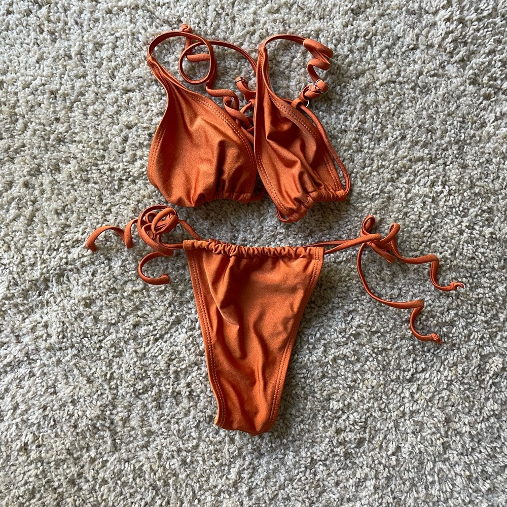 Orange Bikini - image 2